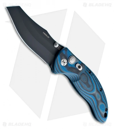 Hogue Knives EX04 Wharncliffe Knife Blue Lava G-Mascus (4" Plain) 34443 1 Hogue Knives EX04 Wharncliffe Knife Blue Lava G-Mascus (4" Plain) 34443