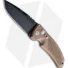 Hogue Knives EX-A03 Automatic Drop Point Knife Brown (3.5" Black Plain) 34333