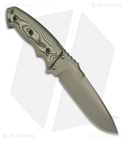 Hogue Knives EX-F01 Tactical Fixed Blade Knife Green G-10 (5.5" Green) 35171 2 Hogue Knives EX-F01 Tactical Fixed Blade Knife Green G-10 (5.5" Green) 35171 - Image 2
