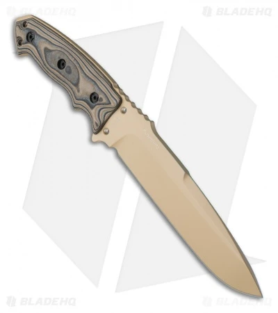 Hogue Knives EX-F01 Tactical Fixed Blade Knife Tan G-10 (7" Tan) 35153 2 Hogue Knives EX-F01 Tactical Fixed Blade Knife Tan G-10 (7" Tan) 35153 - Image 2