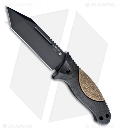 Hogue Knives EX-F02 Tanto Fixed Blade Knife Flat Dark Earth (4.5" Black) 35243 1 Hogue Knives EX-F02 Tanto Fixed Blade Knife Flat Dark Earth (4.5" Black) 35243