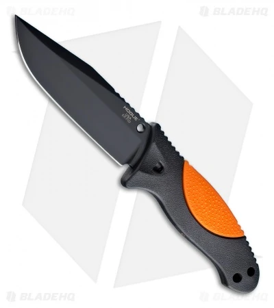 Hogue Knives EX-F02 Clip Point Fixed Blade Hunter Orange (4.5" Black) 35254 1 Hogue Knives EX-F02 Clip Point Fixed Blade Hunter Orange (4.5" Black) 35254
