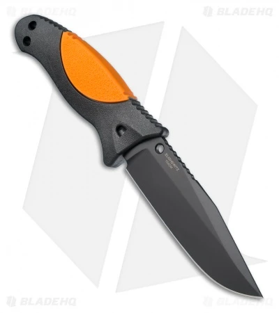 Hogue Knives EX-F02 Clip Point Fixed Blade Hunter Orange (4.5" Black) 35254 2 Hogue Knives EX-F02 Clip Point Fixed Blade Hunter Orange (4.5" Black) 35254 - Image 2