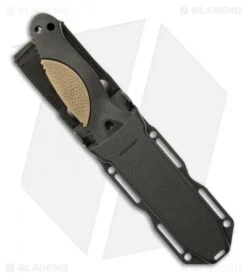 Hogue Knives EX-F02 Clip Point Fixed Blade Flat Dark Earth (4.5" Black) 35253 -Sharp Knife World BHQ 31686 03