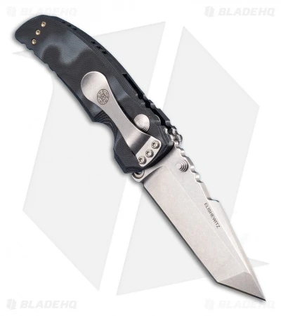 Hogue Knives EX01 Knife Black G10 Handle Tanto Blade (3.5" Tumble Plain) 2 Hogue Knives EX01 Knife Black G10 Handle Tanto Blade (3.5" Tumble Plain) - Image 2