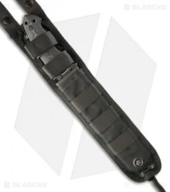 Hogue Knives EX-F01 Large Tactical Fixed Blade Knife Black G10 (7" Plain) 35159 -Sharp Knife World BHQ 8736 03