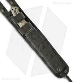 Hogue Knives EX-F01 Large Tactical Fixed Blade Knife Green G10 (7" Plain) 35158 -Sharp Knife World BHQ 8737 03