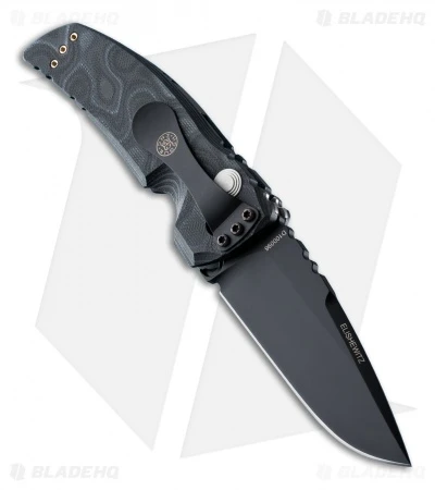 Hogue Knives EX-A01 Automatic Knife Drop Point Black G10 (3.5" Black) 2 Hogue Knives EX-A01 Automatic Knife Drop Point Black G10 (3.5" Black) - Image 2