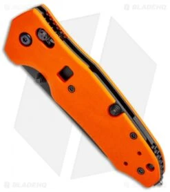 Hogue Trauma ABLE Lock Knife Orange G-10 (3.4" Black N680) 34774 -Sharp Knife World HK Trauma ABLE Lock Orange G 10 Black 34774 BHQ 105953 jr spine