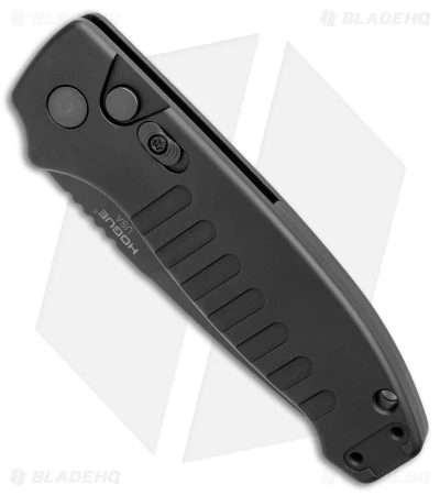 Hogue Ballista Tanto Automatic Knife Matte Black (3.5" Black Serr) 64120 2 Hogue Ballista Tanto Automatic Knife Matte Black (3.5" Black Serr) 64120 - Image 2