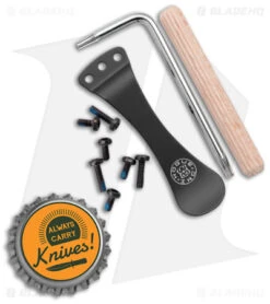 Hogue Black Replacement EX-01, EX-03, EX-04 Pocket Clip And Torx Screws (34180) -Sharp Knife World Hogue Black Replacement EX 01 EX 03 EX 04 Pocket Clip Torx Screws BHQ 54441 jr bottlecap