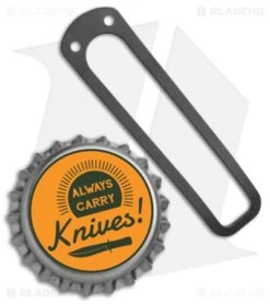 Hogue EX-02 3.3" & 3.75" Torx Screw And Pocket Clip Kit (Black) 34280 -Sharp Knife World Hogue EX 02 3.3in 3.75in Torx Screw Pocket Clip Kit HO34280 BHQ 74046 jr bottlecap