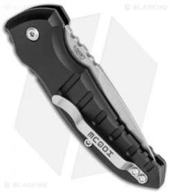 Hogue Knives A01 Microswitch Automatic Knife Black (2.6" Stonewash) 24110 6 Hogue Knives A01 Microswitch Automatic Knife Black (2.6" Stonewash) 24110 -Sharp Knife World Hogue Knives A01 Microswitch Auto Black SW 24110 BHQ 78158 jr side