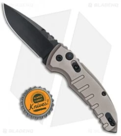 Hogue Knives A01 Microswitch Automatic Knife Flat Dark Earth (2.6" Black) 24117 7 Hogue Knives A01 Microswitch Automatic Knife Flat Dark Earth (2.6" Black) 24117 -Sharp Knife World Hogue Knives A01 Microswitch Auto Flat Dark Black 24117 BHQ 78510 jr bottlecap