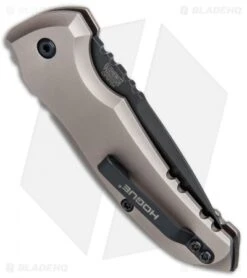 Hogue Knives A01 Microswitch Automatic Knife Flat Dark Earth (2.6" Black) 24117 6 Hogue Knives A01 Microswitch Automatic Knife Flat Dark Earth (2.6" Black) 24117 -Sharp Knife World Hogue Knives A01 Microswitch Auto Flat Dark Black 24117 BHQ 78510 jr side