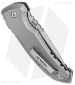 Hogue Knives A01 Microswitch Automatic Knife Gray (2.6" Stonewash) 24112 6 Hogue Knives A01 Microswitch Automatic Knife Gray (2.6" Stonewash) 24112 -Sharp Knife World Hogue Knives A01 Microswitch Auto Gray SW 2412 BHQ 78509 jr side