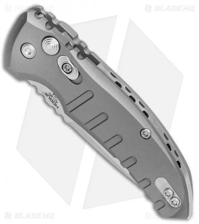 Hogue Knives A01 Microswitch Automatic Knife Gray (2.6" Stonewash) 24112 2 Hogue Knives A01 Microswitch Automatic Knife Gray (2.6" Stonewash) 24112 - Image 2