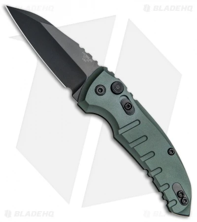 Hogue Knives A01 Microswitch Wharncliffe Automatic Knife OD Green (2.6" Black) 1 Hogue Knives A01 Microswitch Wharncliffe Automatic Knife OD Green (2.6" Black)