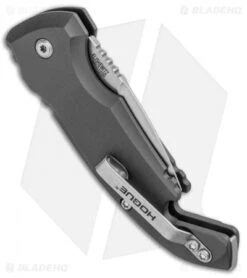 Hogue Knives CA Legal A01 Microswitch Automatic Knife Gray (1.8" Stonewash) 6 Hogue Knives CA Legal A01 Microswitch Automatic Knife Gray (1.8" Stonewash) -Sharp Knife World Hogue Knives CA Legal A01 Microswitch Auto Gray Bottle Opener SW 24122 BHQ 92705 jr side