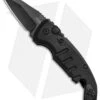 Hogue Knives CA Legal A01 Microswitch Wharncliffe Automatic Knife (1.8" Black)