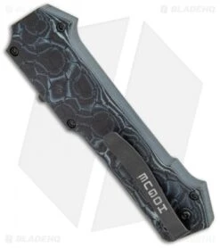 Hogue Knives Compound Clip Point OTF Automatic Knife Blk G-Mascus (3.5" Black) -Sharp Knife World Hogue Knives Compound CP OTF Auto Black G Mascus Black 34032 EXLMGE BHQ 105344 jr side