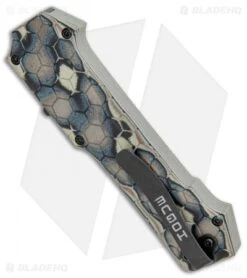 Hogue Knives Compound Clip Point OTF Automatic Knife DE G-Mascus (3.5" Black) -Sharp Knife World Hogue Knives Compound CP OTF Auto DE G Mascus Black 34034 EXLMGE BHQ 105346 jr side