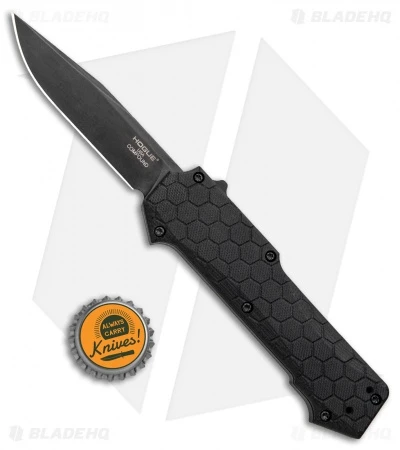 Hogue Knives Compound OTF Automatic Knife Clip Point Black (3.5" Black) 34036 4 Hogue Knives Compound OTF Automatic Knife Clip Point Black (3.5" Black) 34036 - Image 4