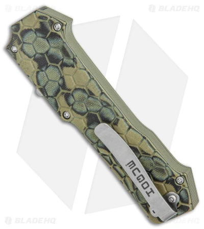 Hogue Knives Compound OTF Automatic Knife Clip Point Green (3.5" SW) 34038 3 Hogue Knives Compound OTF Automatic Knife Clip Point Green (3.5" SW) 34038 - Image 3