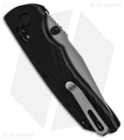 Hogue Knives Deka Clip Point Pocket Knife Black G-10 (3.25" Stonewash 20CV) 6 Hogue Knives Deka Clip Point Pocket Knife Black G-10 (3.25" Stonewash 20CV) -Sharp Knife World Hogue Knives Deka Folding Drop Point Knife Black G10 3in 25cm Tumble BHQ 102926 td side