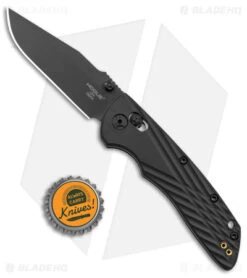 Hogue Knives Deka MagnaCut Clip Point Knife Black Polymer (3.25" Cerakote) -Sharp Knife World Hogue Knives Deka MagnaCut CP Black Polymer Black BHQ 140228 jr bottlecap