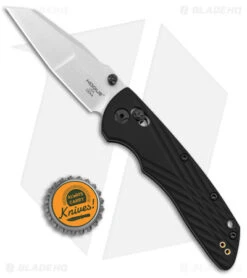Hogue Knives Deka MagnaCut Wharncliffe Knife Black Polymer (3.25" Stonewash) -Sharp Knife World Hogue Knives Deka MagnaCut Wharncliffe Black Polymer SW BHQ 140226 jr bottlecap
