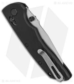 Hogue Knives Deka MagnaCut Wharncliffe Knife Black Polymer (3.25" Stonewash) -Sharp Knife World Hogue Knives Deka MagnaCut Wharncliffe Black Polymer SW BHQ 140226 jr side