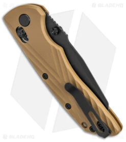 Hogue Knives Deka MagnaCut Wharncliffe Knife FDE Tan Polymer (3.25" Cerakote) -Sharp Knife World Hogue Knives Deka MagnaCut Wharncliffe FDE Tan Polymer Black BHQ 140225 jr side