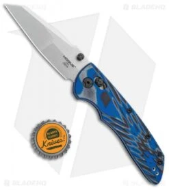 Hogue Knives Deka Wharncliffe Pocket Knife Blue Lava G-Mascus (3.25" SW 20CV) -Sharp Knife World Hogue Knives Deka Modified Wahrnliffe Blue Lava G Mascus Tumble 24263 BHQ 102927 jr bottlecap