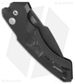 Hogue Knives EX-A05 Spear Point Automatic Knife Black G-Mascus (4" Black) 5 Hogue Knives EX-A05 Spear Point Automatic Knife Black G-Mascus (4" Black) -Sharp Knife World Hogue Knives EX A05 Spear Point Auto Black G Mascus black BHQ 83168 er side 1