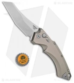 Hogue Knives EX-A05 Wharncliffe Automatic Knife FDE (4" Stonewash) 34504 -Sharp Knife World Hogue Knives EX A05 Wharncliffe 4in Auto FDE SW 34504 BHQ 100446 jr bottlecap