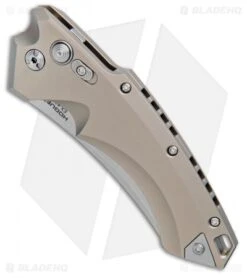Sharp Knife World -Sharp Knife World Hogue Knives EX A05 Wharncliffe 4in Auto FDE SW 34504 BHQ 100446 jr spine