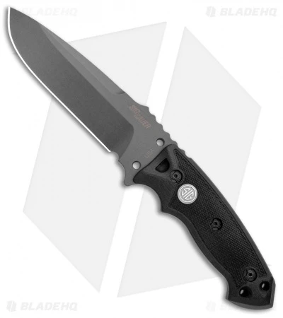 Hogue Knives EX-F01 Tactical Fixed Blade Knife Black G-10 Sig (5.5" Gray) 1 Hogue Knives EX-F01 Tactical Fixed Blade Knife Black G-10 Sig (5.5" Gray)