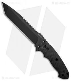 Hogue Knives EX-F01 Large Tanto Fixed Blade Black G-10 (7" Black) 35109