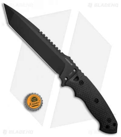 Hogue Knives EX-F01 Large Tanto Fixed Blade Black G-10 (7" Black) 35109 4 Hogue Knives EX-F01 Large Tanto Fixed Blade Black G-10 (7" Black) 35109 - Image 4
