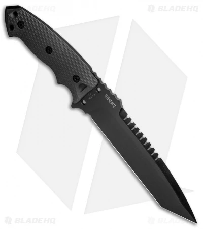 Hogue Knives EX-F01 Large Tanto Fixed Blade Black G-10 (7" Black) 35109 2 Hogue Knives EX-F01 Large Tanto Fixed Blade Black G-10 (7" Black) 35109 - Image 2