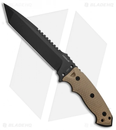 Hogue Knives EX-F01 Large Tanto Fixed Blade FDE G-10 (7" Black) 35108 1 Hogue Knives EX-F01 Large Tanto Fixed Blade FDE G-10 (7" Black) 35108