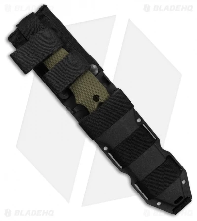 Hogue Knives EX-F01 Tactical Tanto Fixed Blade OD Green G-10 (5.5" Black) 35128 3 Hogue Knives EX-F01 Tactical Tanto Fixed Blade OD Green G-10 (5.5" Black) 35128 - Image 3