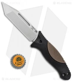 Hogue Knives EX-F02 Tanto Fixed Blade Knife FDE (4.5" Stonewash) 35253 -Sharp Knife World Hogue Knives EX F02 Tanto Fixed FDE SW 35263 BHQ 21459 jr bottlecap
