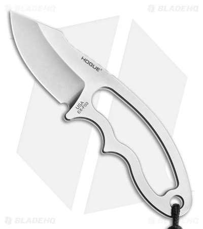 Hogue Knives EX-F03 Clip Point Neck Knife (2.25" Stonewash) 35370 1 Hogue Knives EX-F03 Clip Point Neck Knife (2.25" Stonewash) 35370