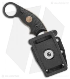 Hogue Knives EX-F03 Hawkbill Karambit Knife Tactical Black (2.25" FDE) 37320 7 Hogue Knives EX-F03 Hawkbill Karambit Knife Tactical Black (2.25" FDE) 37320 -Sharp Knife World Hogue Knives EX F03 Hawkbill Karambit Knife Emperor Scorpion 2.25 FDE 37320 BHQ 118613 LS Sheath