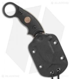 Hogue Knives EX-F03 Hawkbill Karambit Knife Tactical Black (2.25" FDE) 37320 8 Hogue Knives EX-F03 Hawkbill Karambit Knife Tactical Black (2.25" FDE) 37320 -Sharp Knife World Hogue Knives EX F03 Hawkbill Karambit Knife Emperor Scorpion 2.25 FDE 37320 BHQ 118613 LS Sheath2