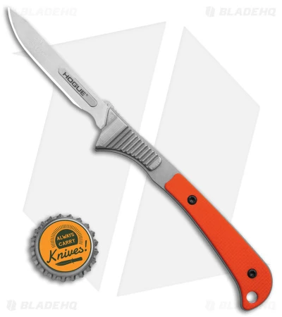Hogue Knives Expel Scalpel Fixed Blade Knife Orange G-10 (2.5" Stonewash ) 35874 4 Hogue Knives Expel Scalpel Fixed Blade Knife Orange G-10 (2.5" Stonewash ) 35874 - Image 4
