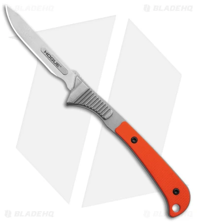 Hogue Knives Expel Scalpel Fixed Blade Knife Orange G-10 (2.5" Stonewash ) 35874 1 Hogue Knives Expel Scalpel Fixed Blade Knife Orange G-10 (2.5" Stonewash ) 35874