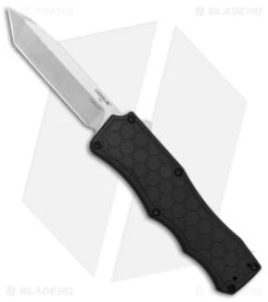 Hogue Knives Exploit OTF Automatic Knife Tanto Black (3.5" Stonewash) 34040